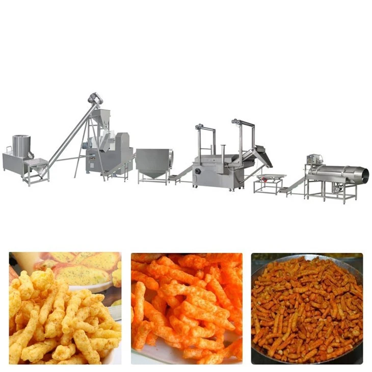Fried Kurkure Snack Production Line Machine