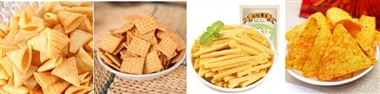 Avtomatik Fried Bugle Chips ishlab chiqarish liniyasi