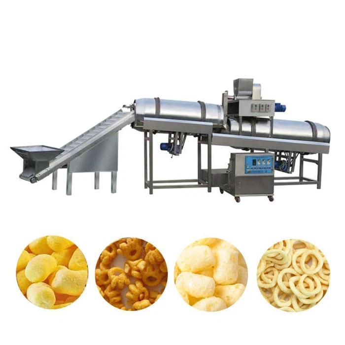 Puffed Foods Extruder Machines