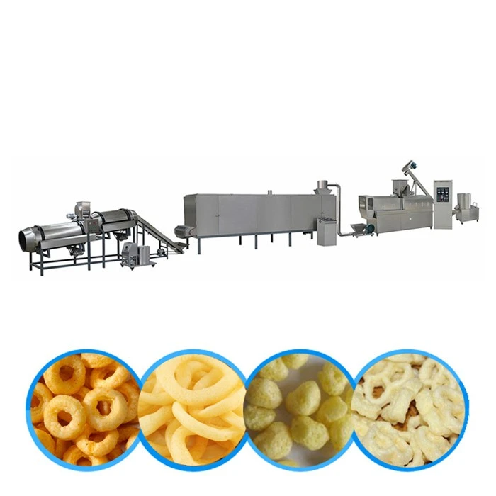 best puffed corn snacks machine